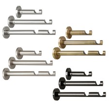 Gardinenstange Modern Wandhalter Träger 19mm Viele Farbe Design Metall TOP!!!