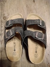 Hausschuhe, Gr. 36, NEU, ungetragen, Naturwalk, Lederfußbett, 2,5cm hoch, Pantof