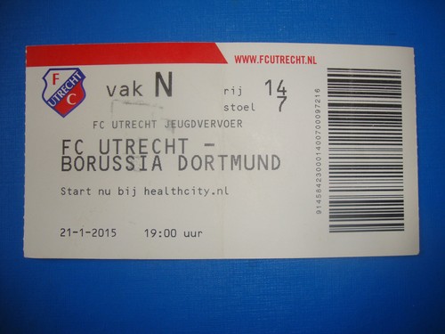 2015 ticket utrecht holland - 2015, fc