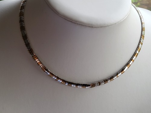 Designer bicolor kette - designer, collier