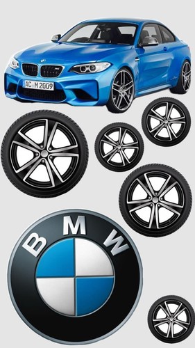 Essbaren bmw tortenaufleger - essbaren,