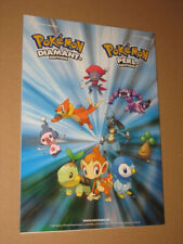 Pokemon Notizblock / Block Diamant & Perle Edition Version Nintendo 2007 Promo Rare