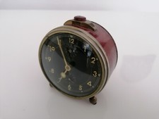Alter Wecker Kienzle Duo 50er Jahre Vintage Uhr Reisewecker Tischuhr Tischwecker