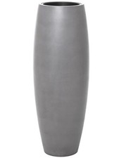 Pflanzkübel "Magnum" aus Fiberglas 100 cm, Beton-Design Grau