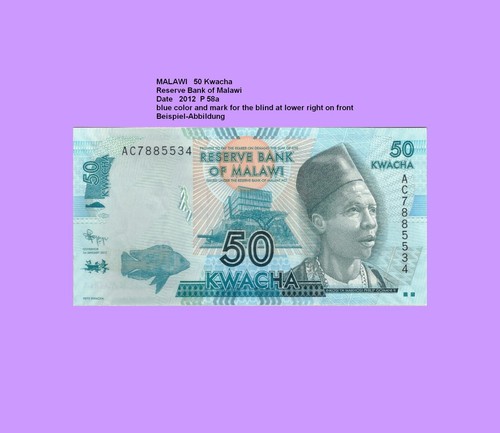 Malawi kwacha 2012 unc p - 50,