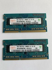 2x 2GB RAM DDR3 SO-DIMM