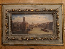 Gemälde, Öl, Ansicht von
