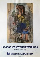 Pablo Picasso | original Ausstellungsplakat, Poster A1