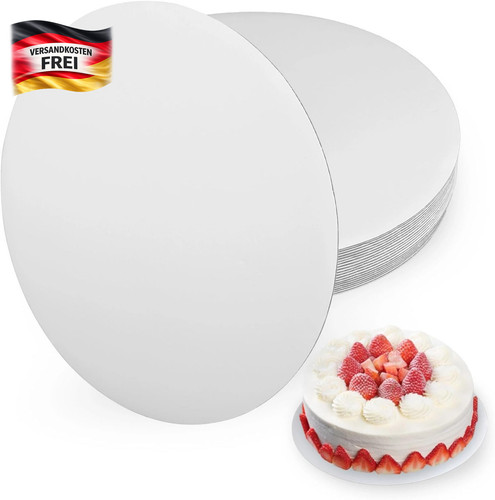 Tortenunterlage 30cm rund set - 30cm,