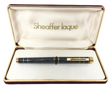 Sheaffer Lackierte Marmorierte Füllfederhalter + Etui