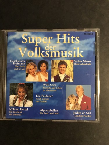 Superhits der volksmusik cd - volksmusik,