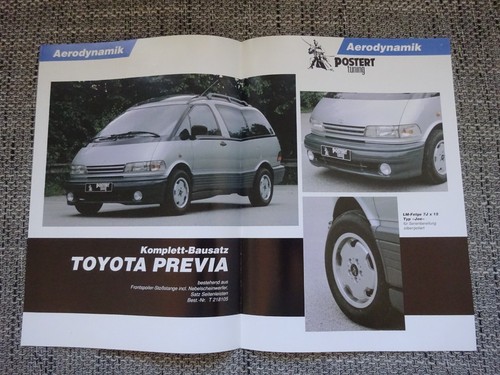 Toyota previa postert tuning - toyota,