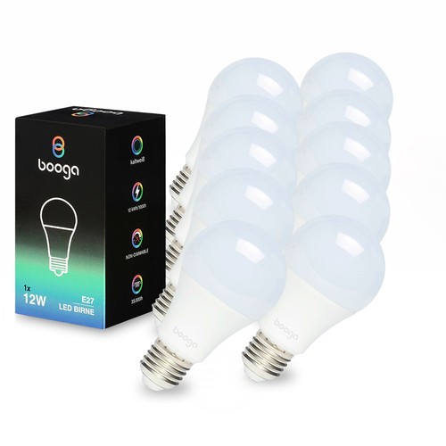 Led lampe e27 - e27, booga