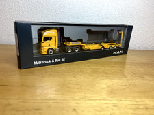Herpa MAN TGX GM 33.580 Goldhofer-Sattelzug gelb Nr. 954679 1:87 Sondermodell