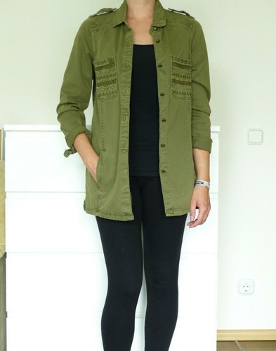 Zara trf parka - zara,