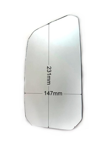 Spiegelglas 147x231mm zetor - spiegelglas,