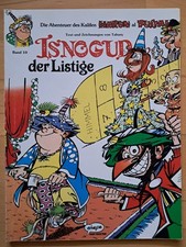 Isnogud Nr.10 von 1993 - Z1-2 Comic-Album handgelettert Ehapa Tabary & Goscinny