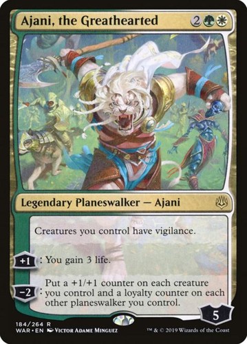 Ajani the greathearted - the,