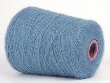 49,50 €/Kg Flauschgarn * Konengarn * Flauschwolle * 29% Merino * Polarblau NM 6