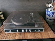 Plattenspieler Verstärker Dual 1254 Inkl. Boxen