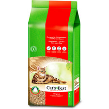 CAT'S BEST ORIGINAL Katzenstreu 17,2kg ex Öko Plus 40L Liter für Katzenklo