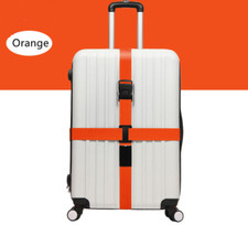 Kreuz-Kofferband Koffergurt Gepäckband Kofferriemen Gepäckgurt verstellbar 