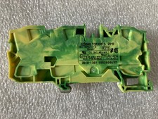 WAGO TOPJOB S 2010 10mm² Durchgangsklemme 2010-1307 grün gelb Schutzleiterklemme