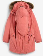 3-in-1 Umstandsparka mit Trageeinsatz Gr. 34 Rhabarber Damen Winter-Parka Neu