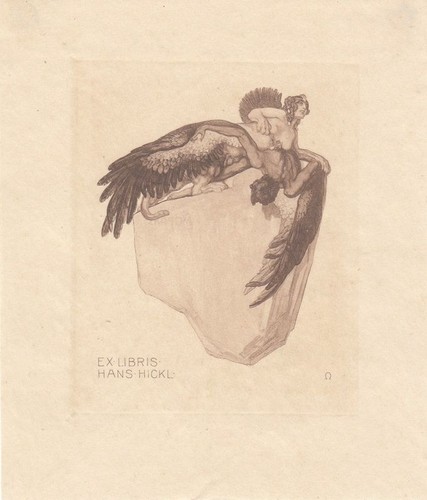 Exlibris bookplate - exlibris,