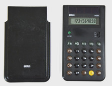 BRAUN solar, Taschenrechner
