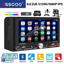 Doppel 2DIN Autoradio 7 Zoll