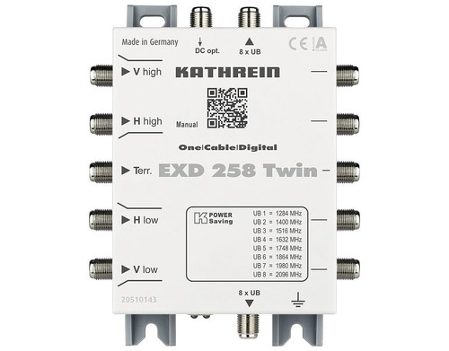 Kathrein exd 258 twin unicable - kathrein,