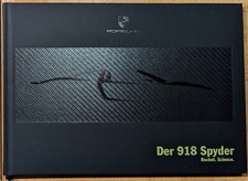 Original PORSCHE AG Hardcover: Der 918 SPYDER. Rocket. Science. Ein tolles Teil!