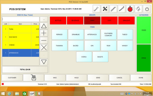 Touch pos terminal mit - terminal,