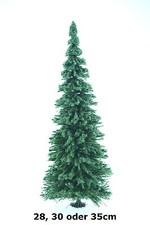 Jordan Modellbau: Tanne mit Fuß, beflockt, 28, 30, 35 cm (JO 85F, 86F, 87F)