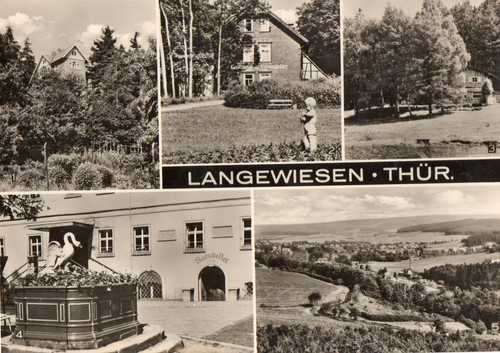 Ansichtskarte langewiesen - ,