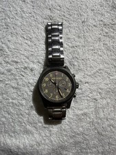 Herren-Chronograph Edelstahl, Datumsanzeige, Stoppfunktion