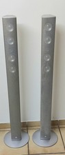 CANTON CD100 silber Standlautsprecher schlanke Säulen Lautsprecher Boxen 