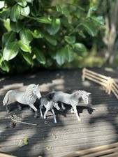 3 Original Schleich Pferde Mit