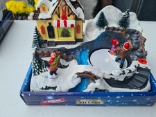 Weihnachtsdorf Winterdorf LED