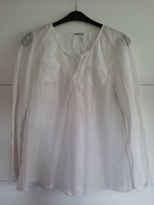 Bluse, Shirt, Braez, weiß, Gr. L