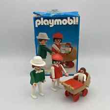 Playmobil 3592 Eltern mit Baby und Kinderwagen Kind Familie Selten Rarität 80er
