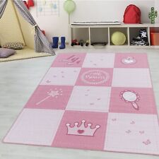 Kinderteppich Little Prinzessin Jungen-Mädchen Spielen Teppich Kinderzimmer
