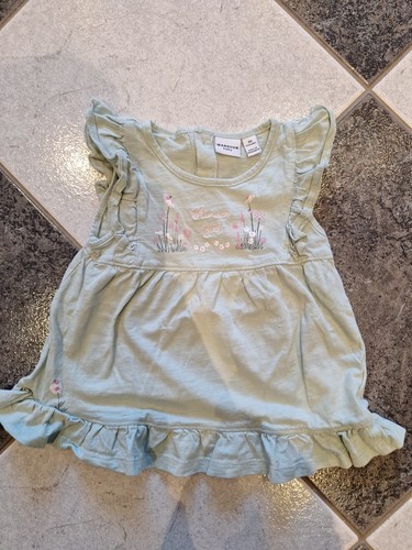 Baby kleid in grün - kleid,