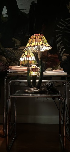 Tiffany stil tischlampe mit - tischlampe,
