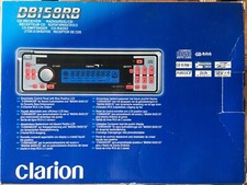 Autoradio CLARION DB158RB  Radio OLDSTOCK Komplett mit Verpackung, Papieren, etc