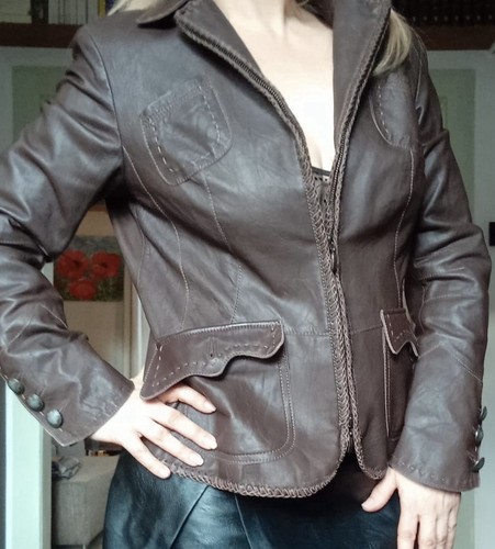 Walter lammnappa leder jacke - walter,