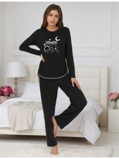 Damen baumwoll pyjama - damen,