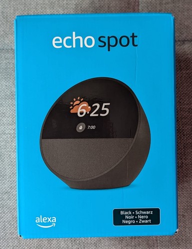 Amazon echo spot alexa - spot, schwarz