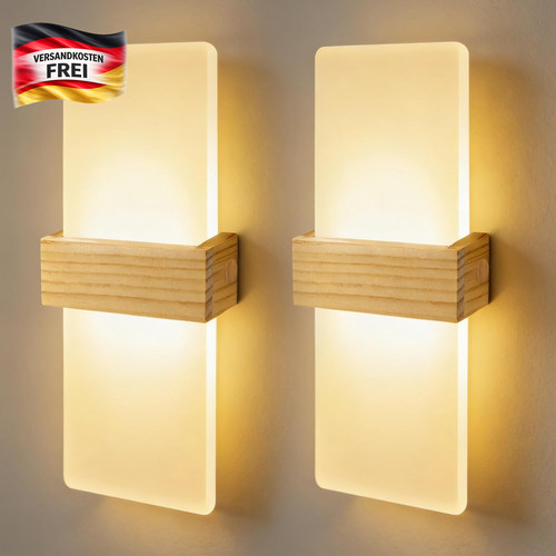 Wandlampe led 12w warmweiß - wandlampe,